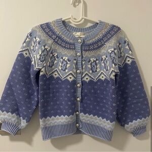 LoveShackFancy Blue Sweater 💙 Small